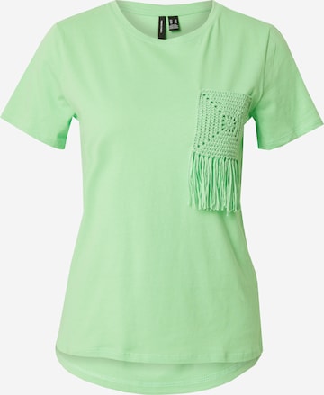 VERO MODA Shirt 'VMCILJA' in Green: front