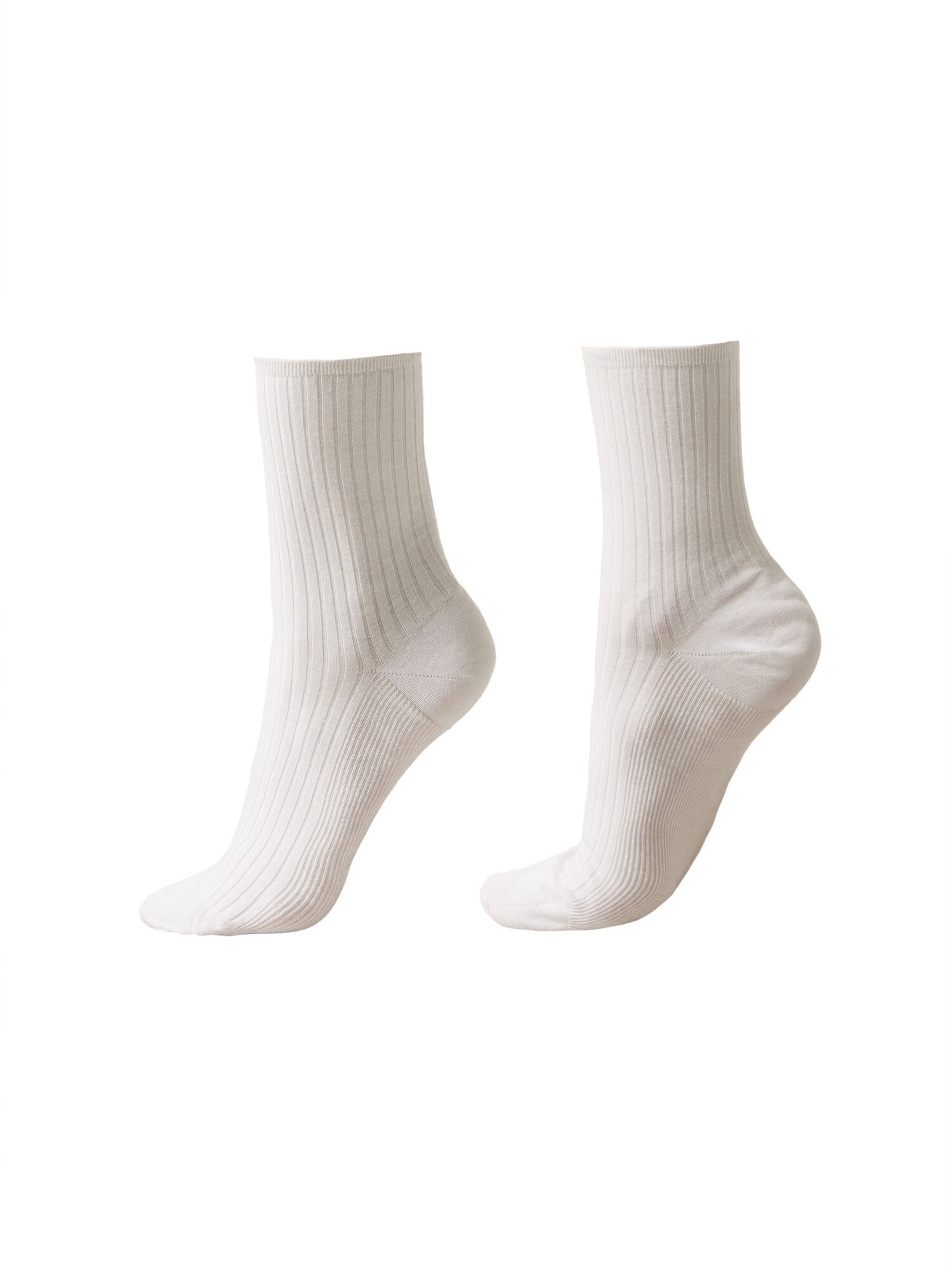 CALZEDONIA Socks in White: front