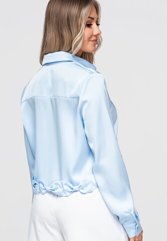 Ombre Blouse 'OW-SH-E0059' in Blauw