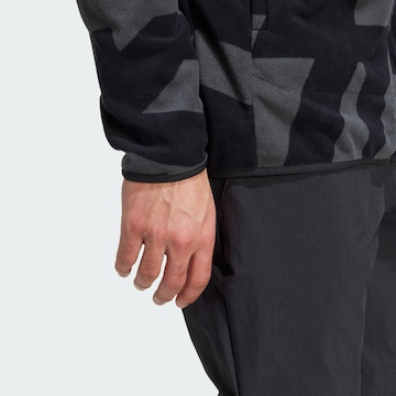 ADIDAS TERREX Athletic fleece jacket in Black