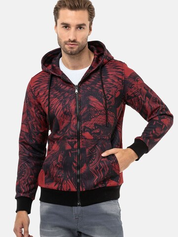 Veste de survêtement CIPO & BAXX en rouge