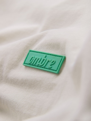 Ombre Shirt in Wit