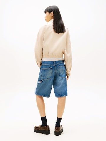 smėlio Tommy Jeans Demisezoninė striukė