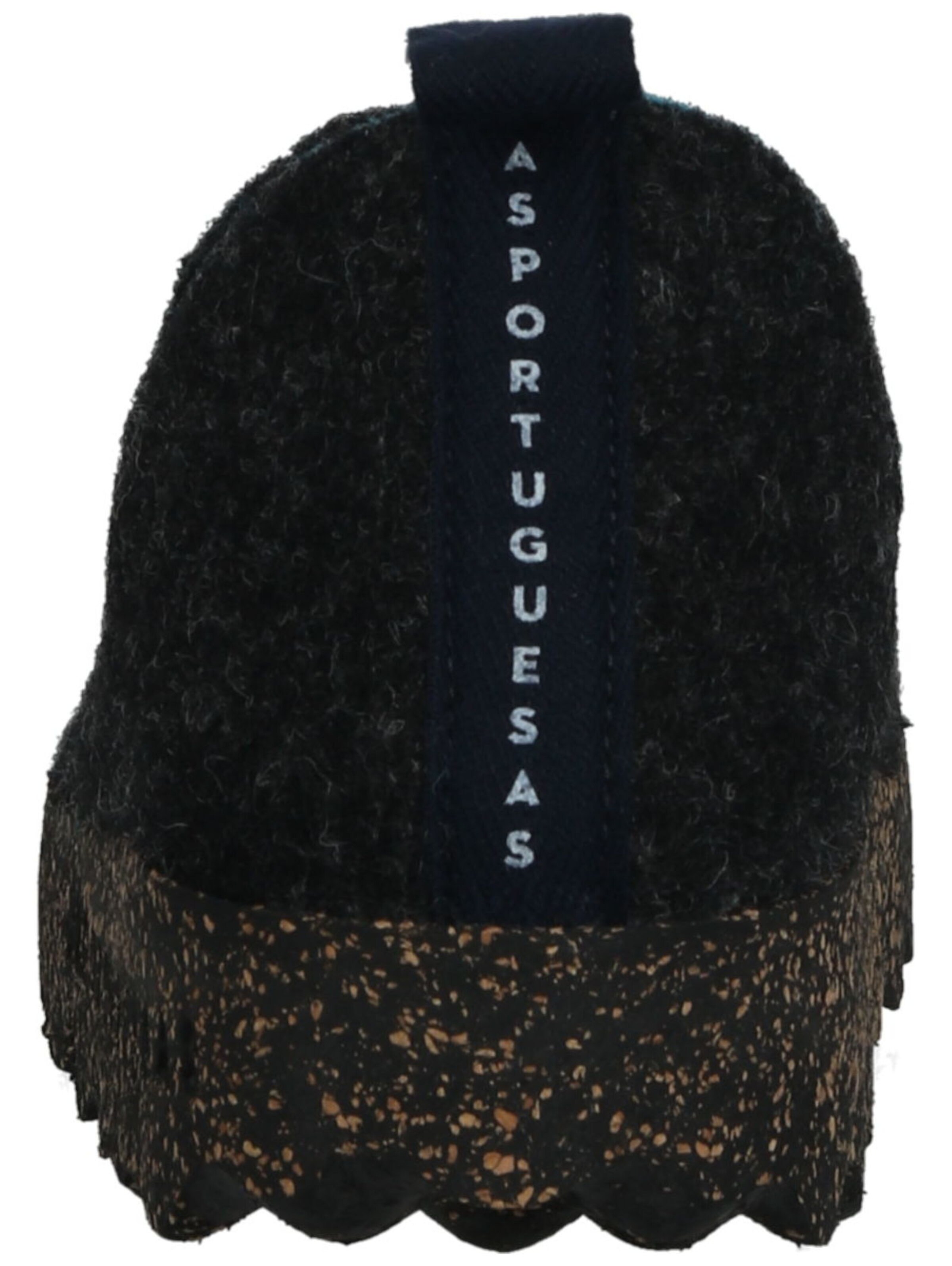 Asportuguesas Slipper in Black