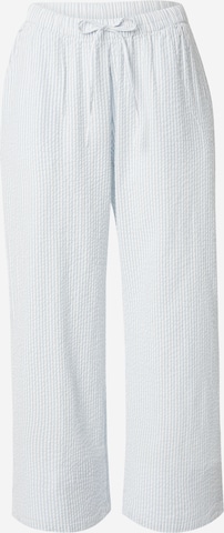 Lindex Pidžaamapüksid, värv sinine: eest vaates