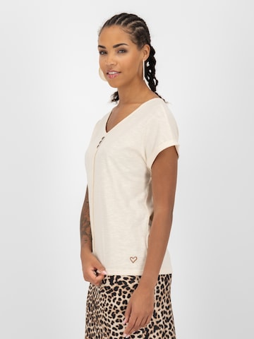 Alife and Kickin Tričko 'AnaisAK' – bílá