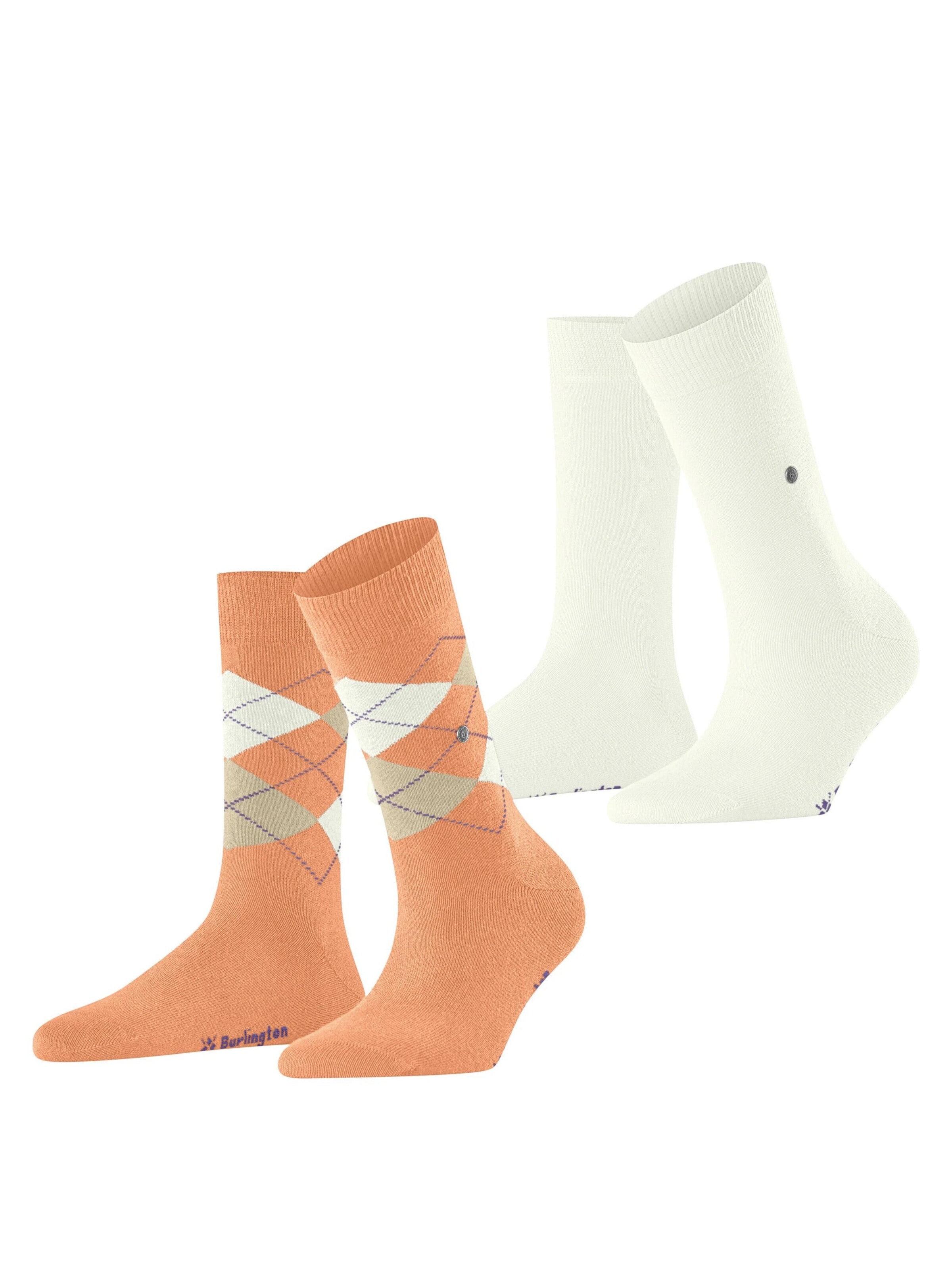 BURLINGTON Socken 'Everyday Mix 2-Pack'‌‌‌‌‌‌‌‌‌ in Orange: Vorderseite