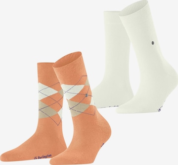 BURLINGTON Socken 'Everyday Mix 2-Pack' in Orange: Vorderseite