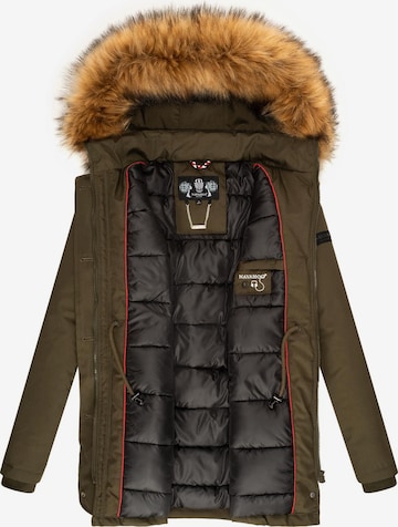 NAVAHOO Parka 'Schneeengel' in Braun