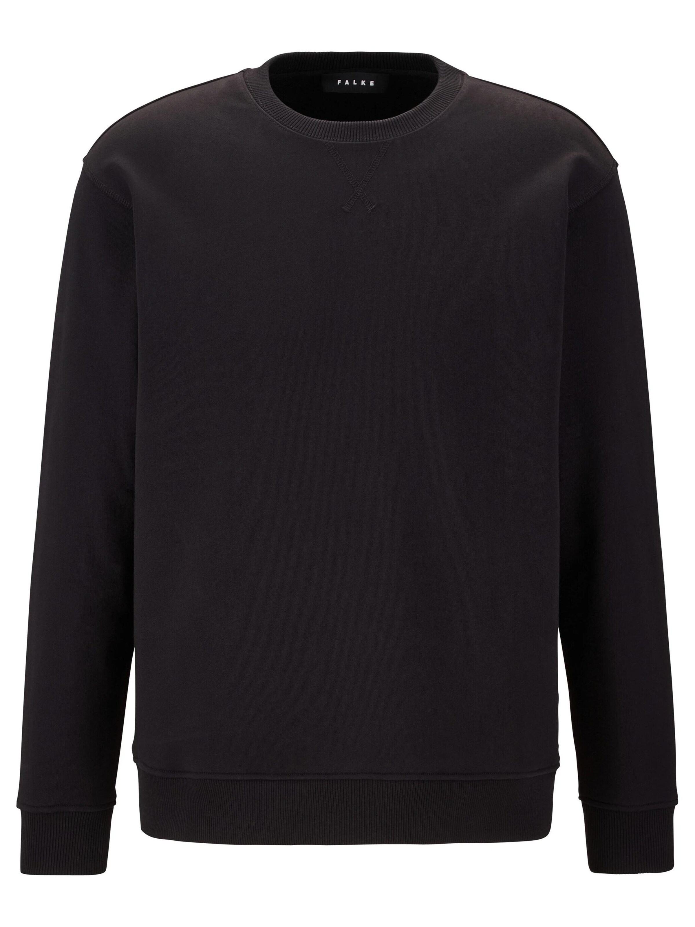 FALKE Sweatshirt 'Sweat'‌‌‌‌‌‌ in Schwarz