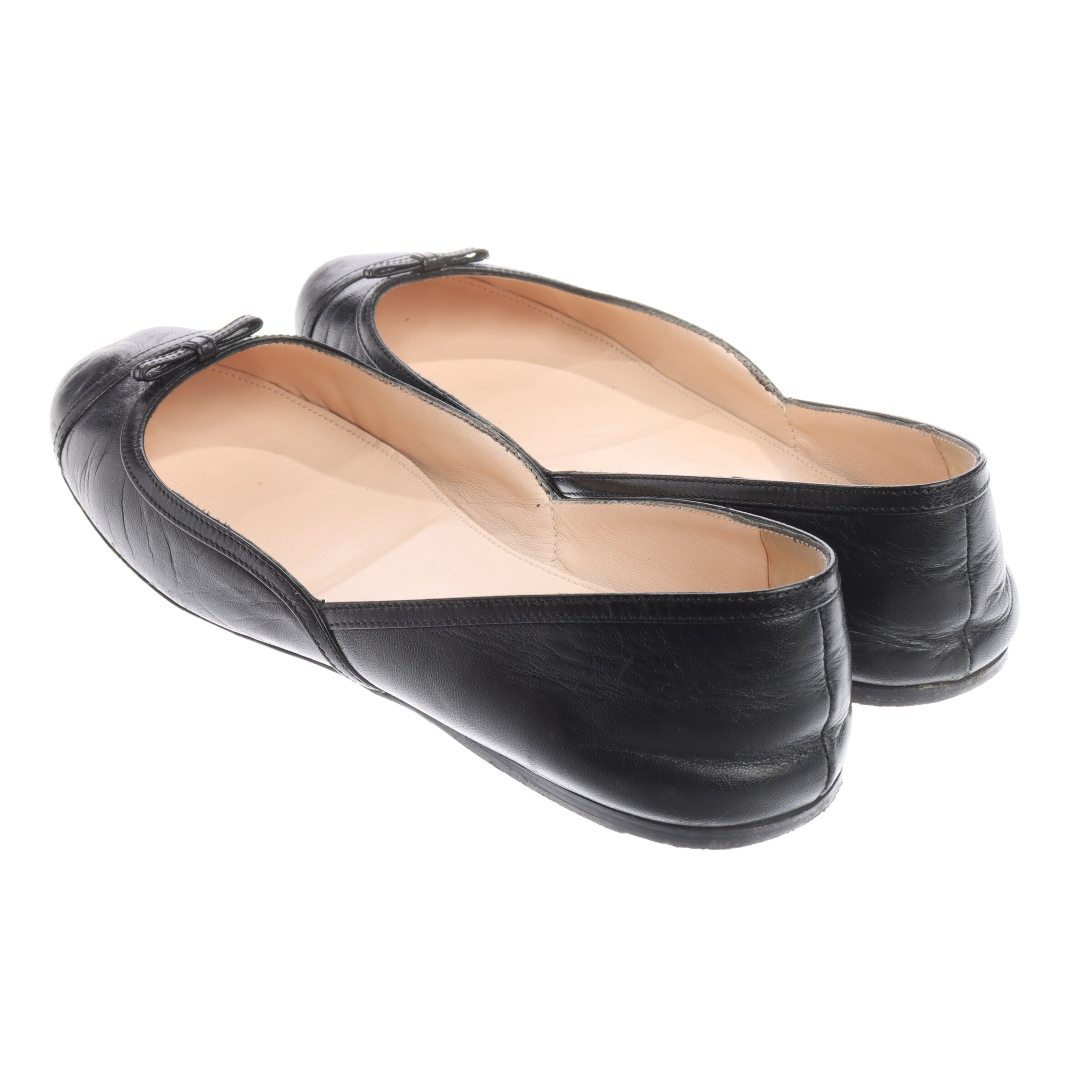 PRADA Flats & Loafers in 37 in Black