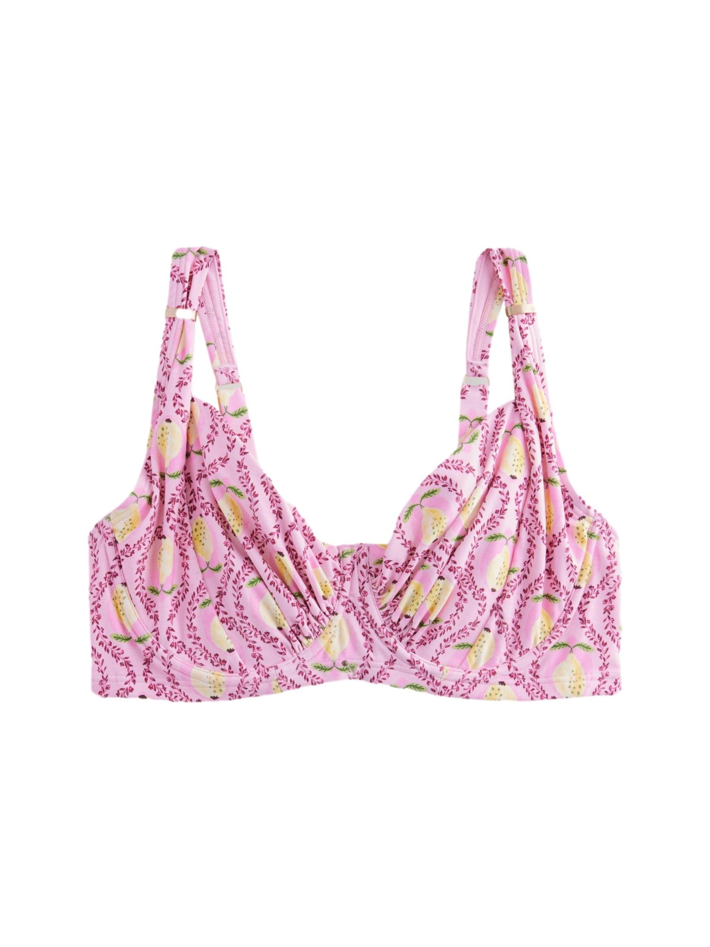 Next Бюстие Горнище на бански в розово: отпред