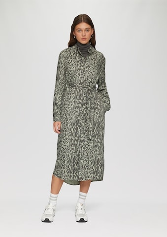 QS Blousejurk in Groen: voorkant
