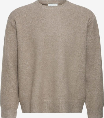 Casual Friday - Jersey 'CFAdils ONeck Knit' en marrón: frente
