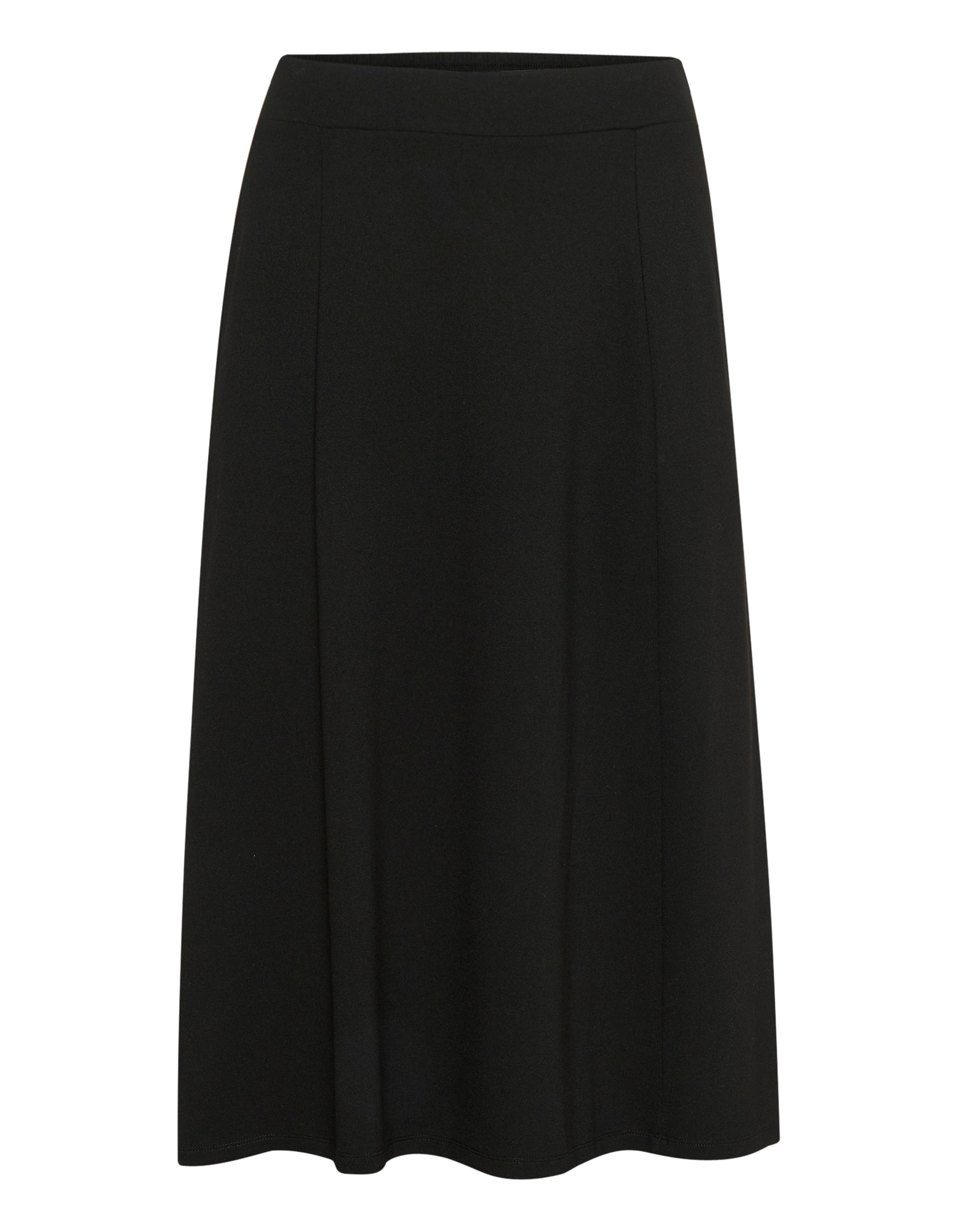 KAFFE CURVE Sukně 'KC Frey' – černá: přední strana