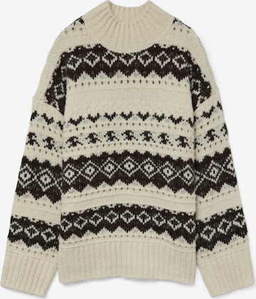 VERO MODA Pullover 'AMPLE' i beige: forside
