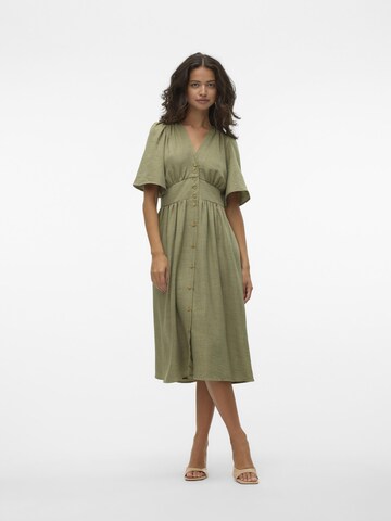 VERO MODA Sukienka koszulowa 'MELANEY' w kolorze zielony