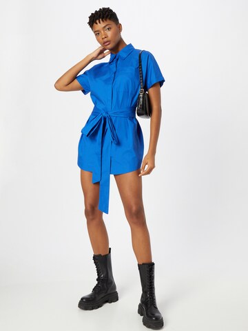 In The Style Shirt Dress 'Naomi' in Blue