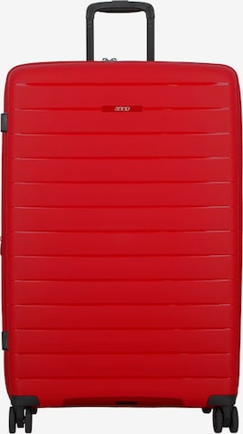 Jump Trolley 'Striper' in Rot: Vorderseite