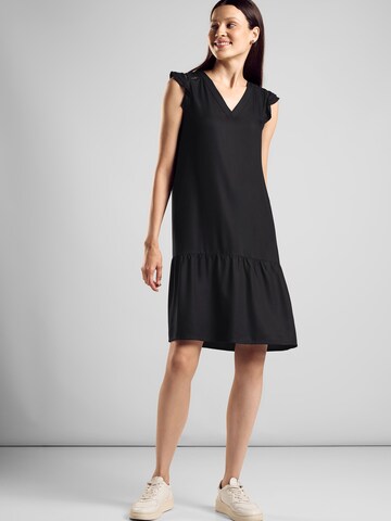 STREET ONE Kleid in Schwarz