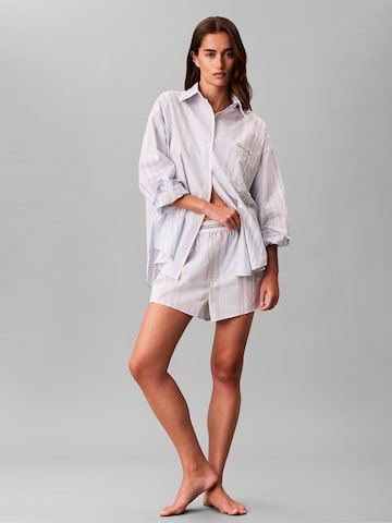 Calvin Klein Short Pajama Set in Blue
