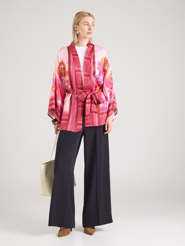 miss goodlife Kimono 'Blush Tiger' in Roze
