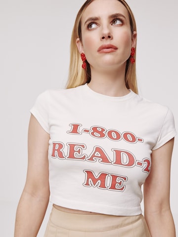 Daahls by Emma Roberts exclusively for ABOUT YOU T-Shirt 'Cara' in Beige: predná strana