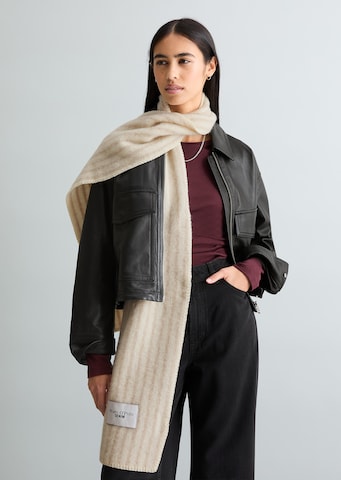 Écharpe Marc O'Polo DENIM en beige : devant