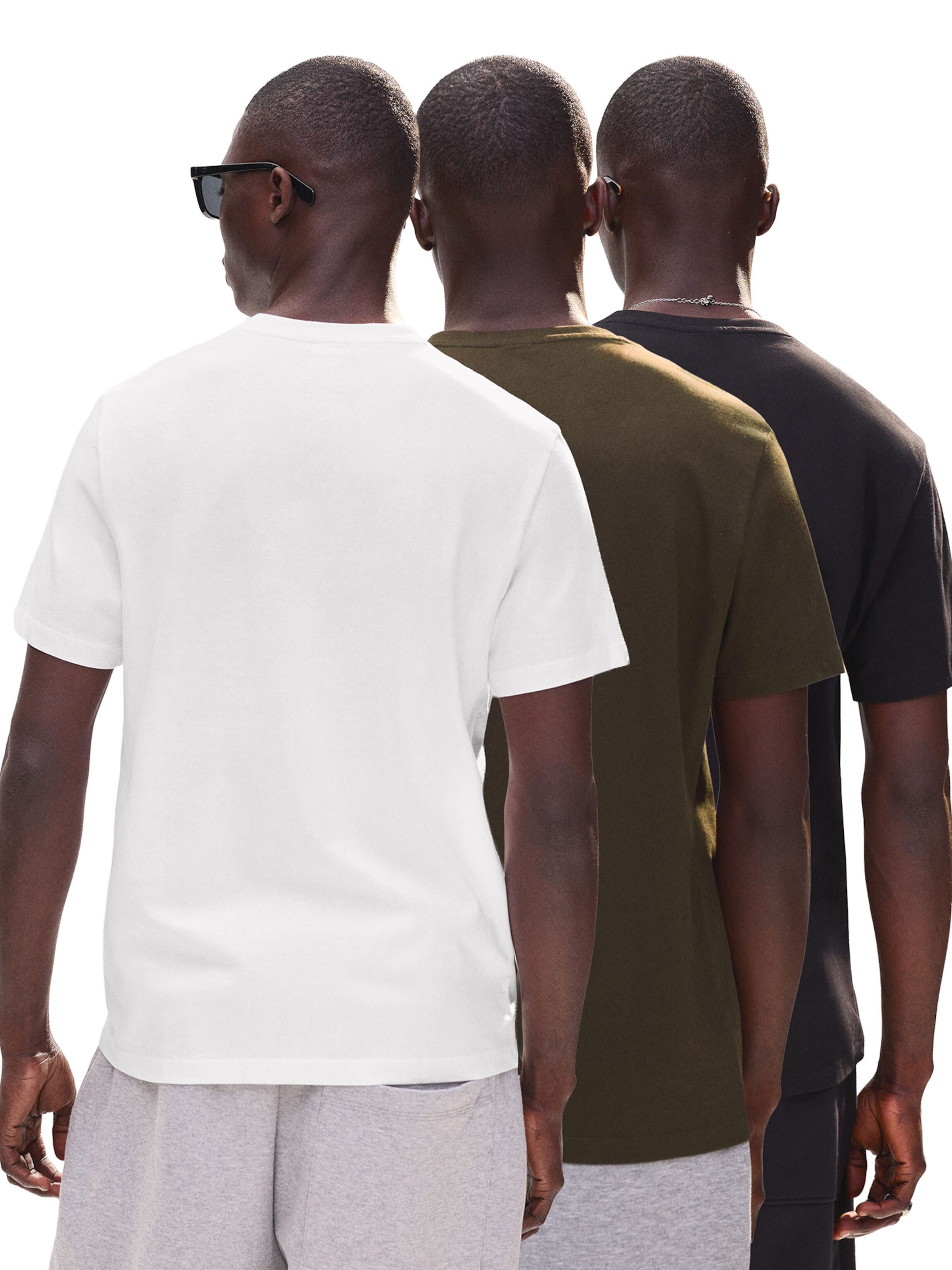 Bershka T-shirt i grön