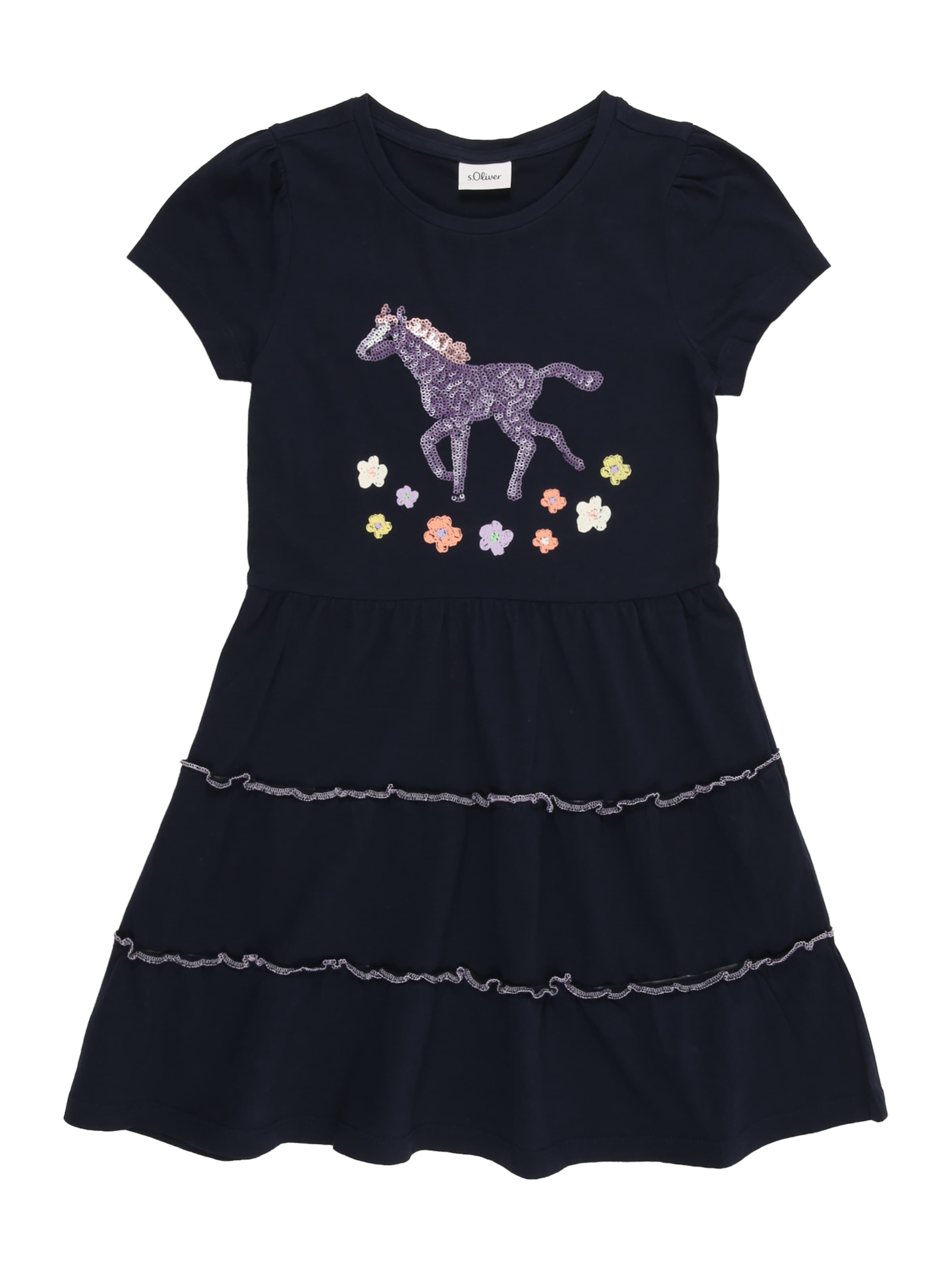 s.Oliver Sukienka w kolorze niebieski: przód