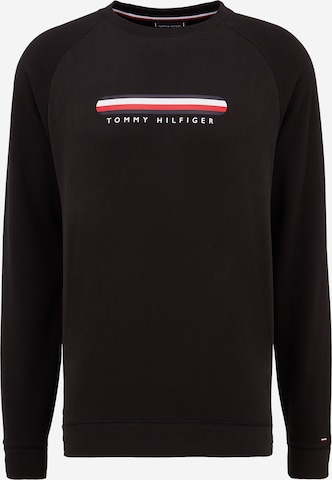 Tommy Hilfiger Underwear Sweatshirt in Black: front