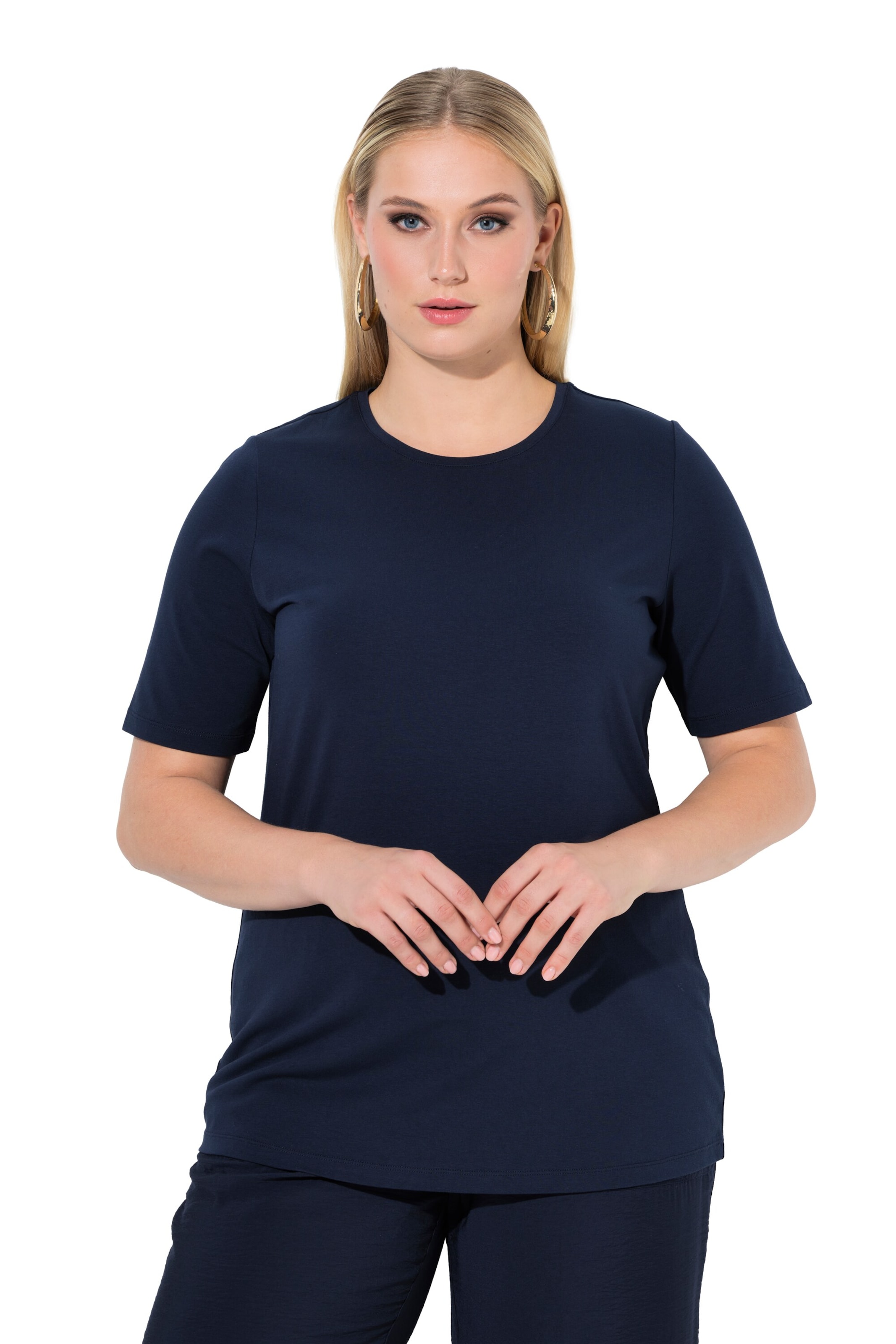 Ulla Popken Shirt in Blue: front