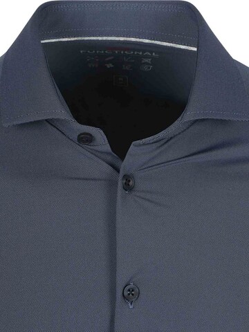 PURE Slim fit Button Up Shirt in Blue