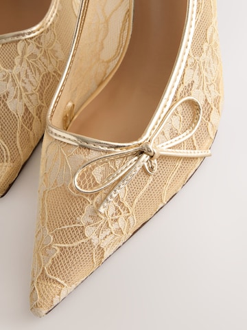Next Pumps 'Forever Comfort' in Gold