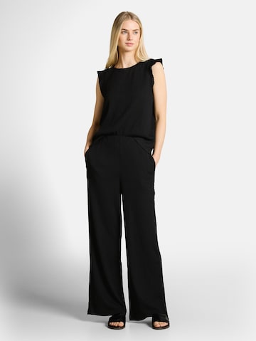 TOM TAILOR DENIM Top in Schwarz