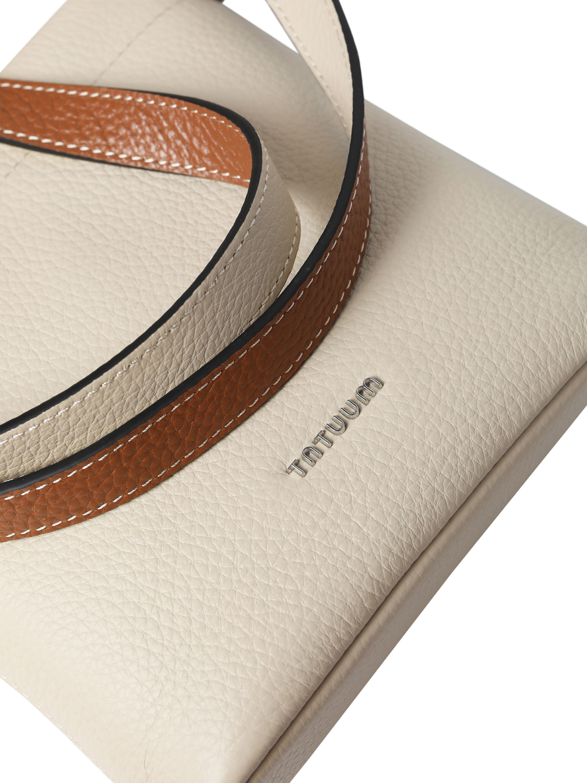 TATUUM Torba za čez ramo 'Essence' | bež barva