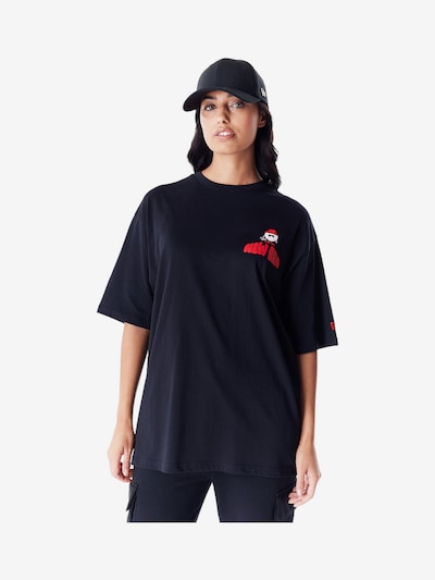 NEW ERA Shirt in Light blue / Red / Black, Item view