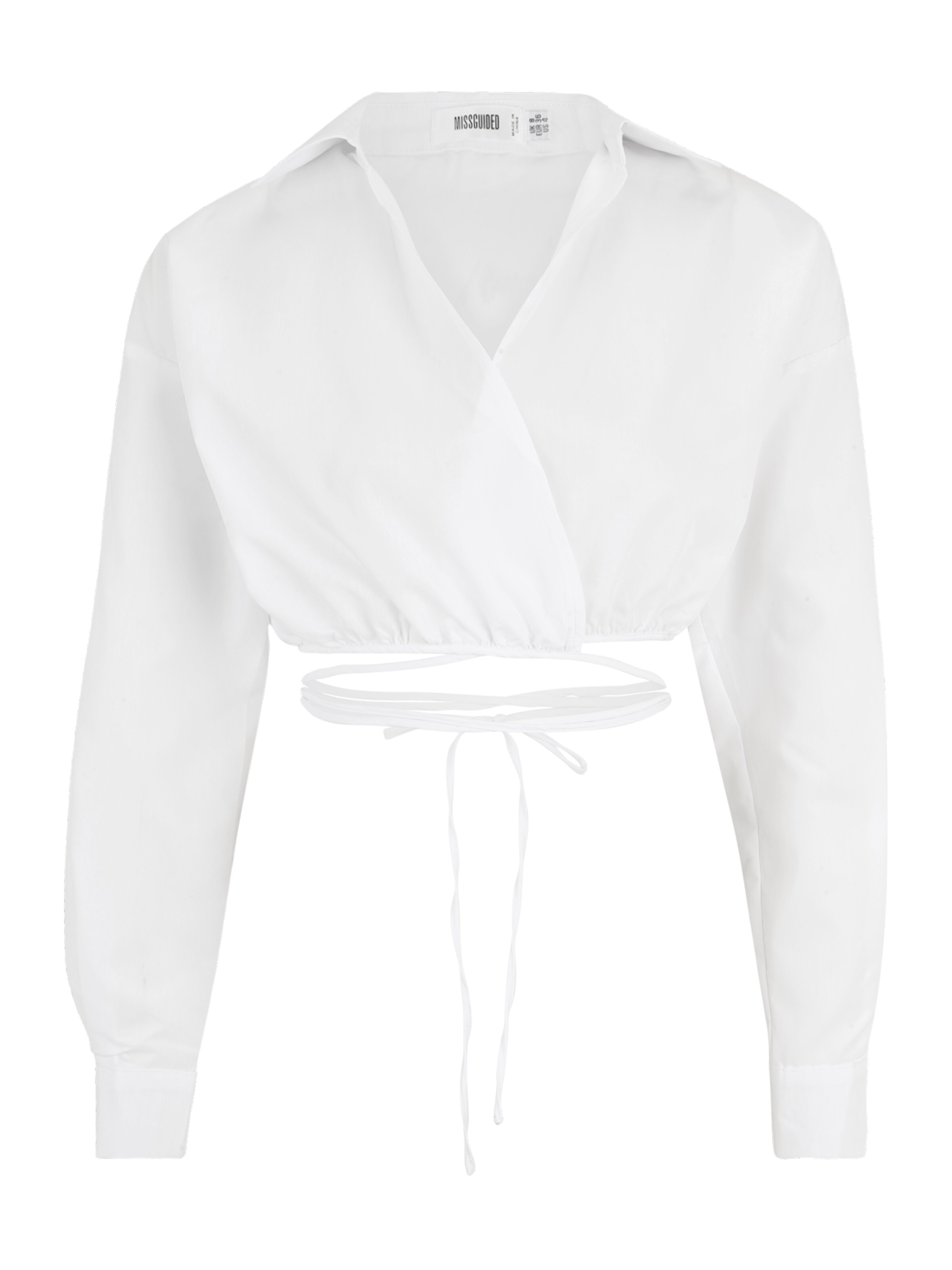 Frauen Blusen & Tuniken Missguided Bluse in Weiß - NU49790 Frauen Blusen & Tuniken Missguided Bluse in Weiß - NU49790