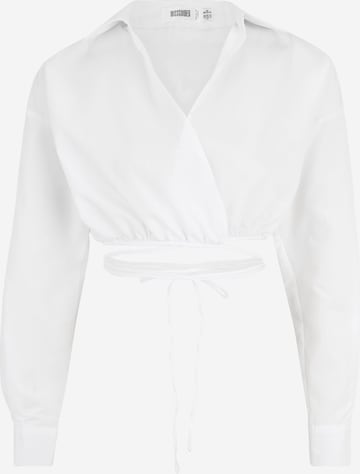 Camicia da donna di Missguided in bianco: frontale