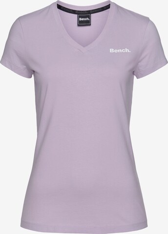 BENCH T-shirt 'Rachel' i lila