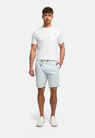 INDICODE JEANS Regular Chino 'Canvo' in Blauw