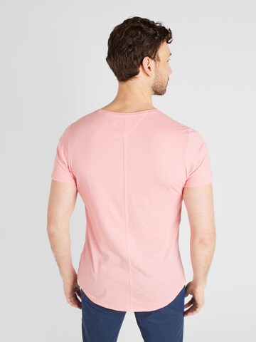 Tommy Jeans Regular fit T-shirt 'Jaspe' i rosa