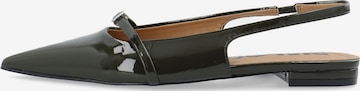Bianco Pumps 'BARI ' in Grün: Vorderseite