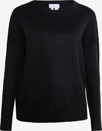 Pull-over usha WHITE LABEL en noir : devant