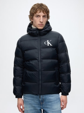 Veste mi-saison Calvin Klein Jeans en bleu : devant