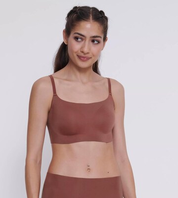 SLOGGI Bralette Bra 'Zero Feel 2.0' in Red