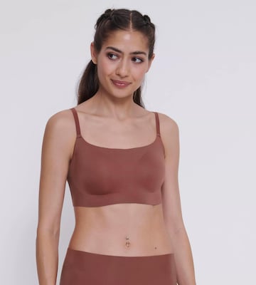 Bustino Reggiseno 'Zero Feel 2.0' di SLOGGI in rosso