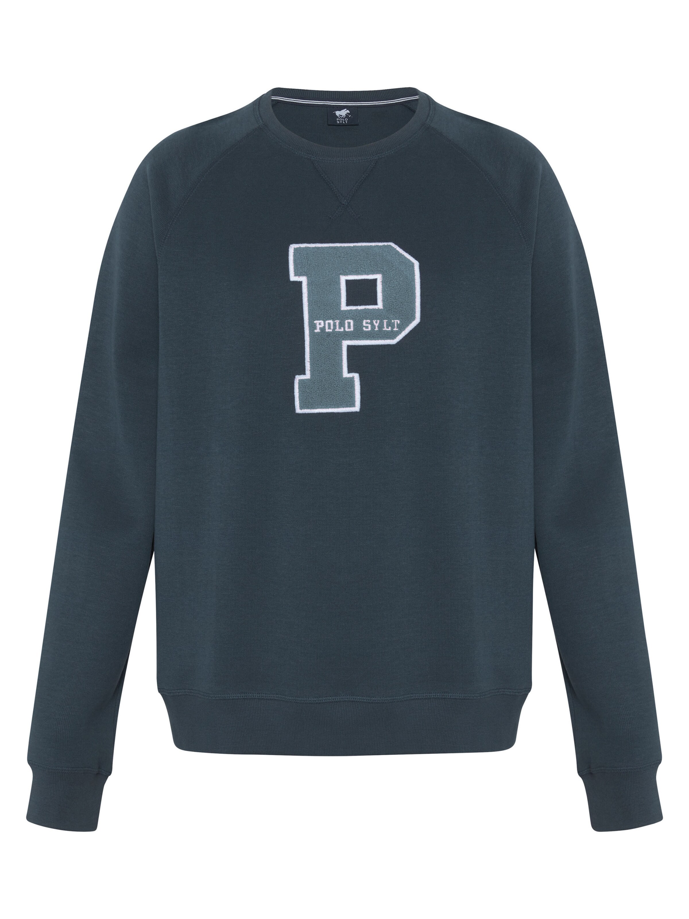 Polo Sylt Sweatshirt in Blue: front