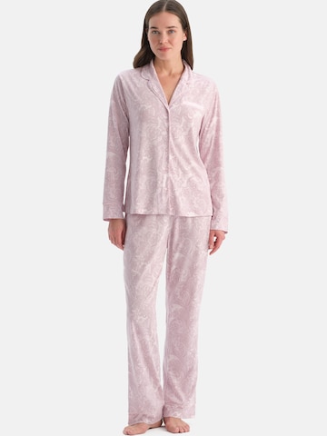 Dagi Пижама в Ярко-розовый: спереди