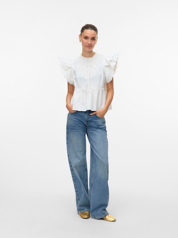 VERO MODA Bluse 'VMIsolde' i hvid